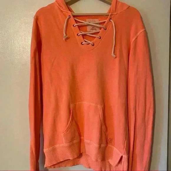 American Eagle lace up sweatshirt - Picture 1 of 8